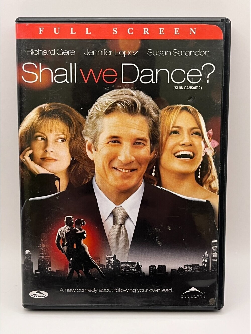 Shall We Dance? DVD Full Screen Richard Gere 2000s Romance Peter Chelsom